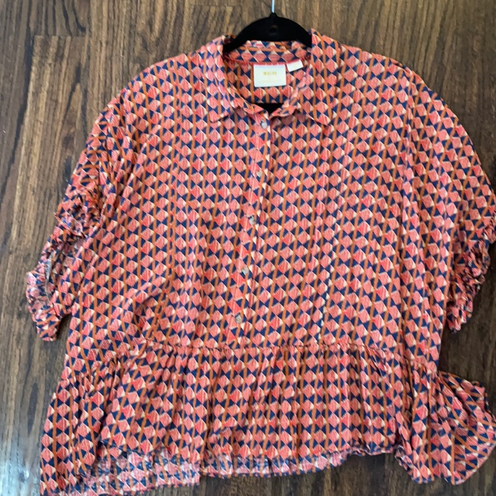 Maeve XL peplum top